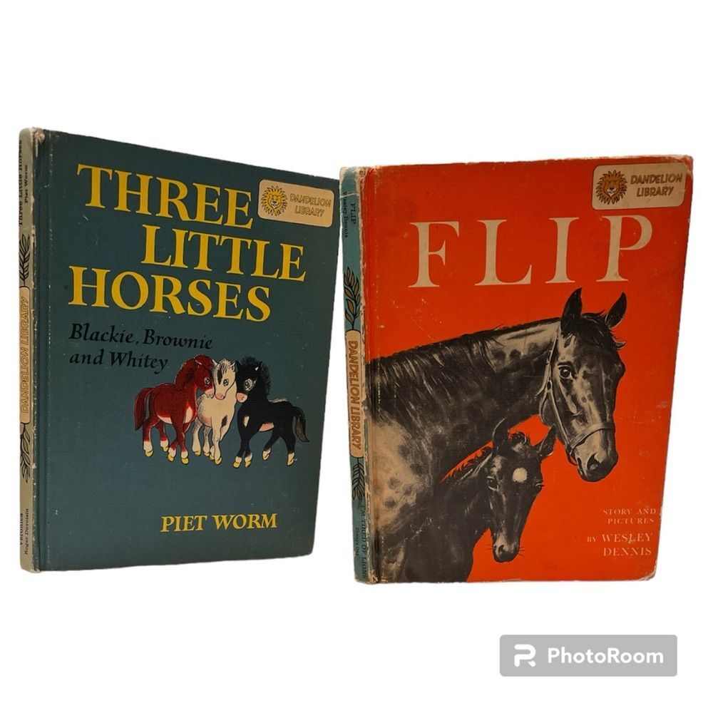 Dandelion Library - Flip/I'm Tired of Lions & Three Little Horses Vintage
